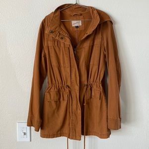 Burnt orange lightweight jacket